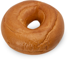 Plain bagel cutout